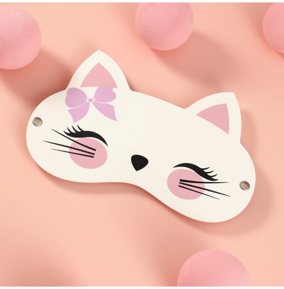 MizzZee - Printed Tease Eye Mask (Kitty)